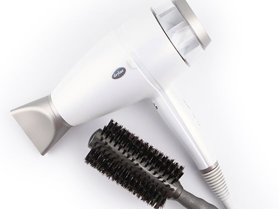 Drybar Reserve Ultralight Anti-Frizz Blow-Dryer & Full Keg Boar Bristle Round Brush