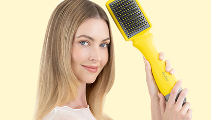 Introducing The Smooth Shot Paddle Brush Blow-Dryer