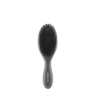 Your boar bristle bestie on-the-go! A handcrafted boar bristle brush designed to add shine and smooth hair as it gently massages and stimulates the scalp.