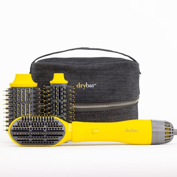 The Triple Shot Interchangeable Blow-Dryer Brush
