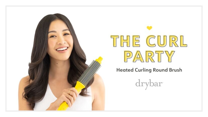 The Curl Party Heated Curling Round Brush Video