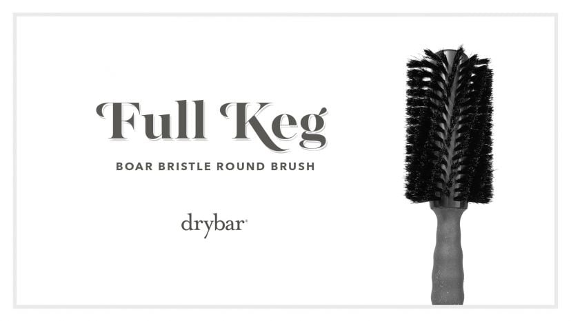 Full Keg Boar Bristle Round Brush