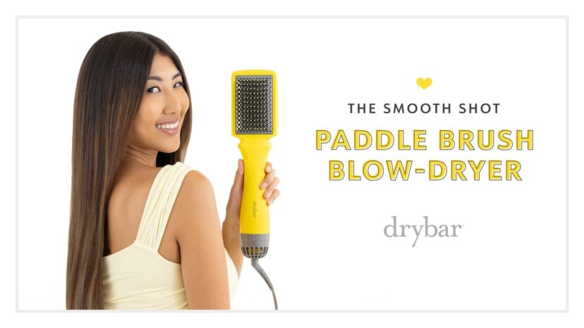 The Smooth Shot Paddle Brush Blow-Dryer Video
