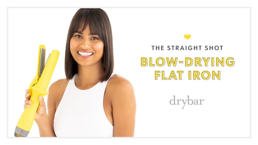 The Straight Shot Blow Drying Flat Iron video