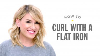 How To Curl Hair With a Flat Iron