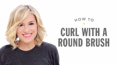 How To Curl Hair With a Round Brush