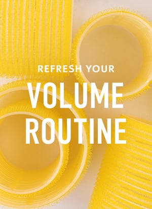 volume hair routine