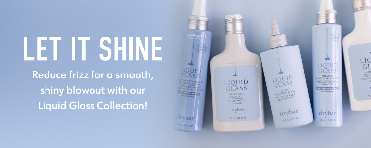 Let It Shine. Reduce frizz for a smooth, shiny blowout with our Liquid Glass Collection!