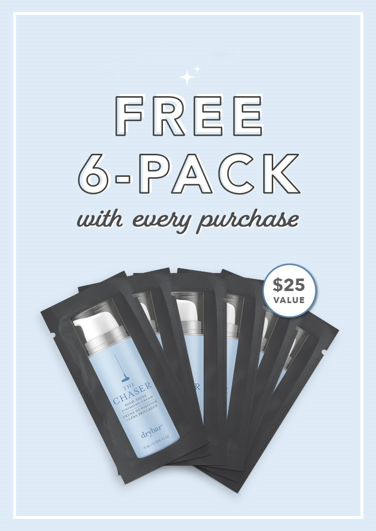 Free 6 - Pack Chaser with Every Purchase