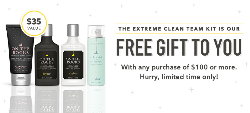 The Extreme Clean Team Kit is our Free Gift To You with any purchase of $100 or more.  Hurry, limited time only.  $35 Value 