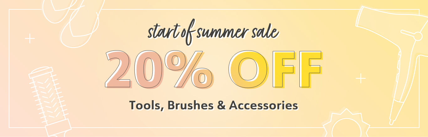 Start of Summer Sale: 20% Off Tools, Brushes & Accessories